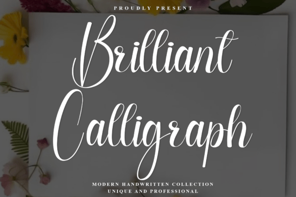 Brilliant Calligraph: Elevate Your Brand with This Elegant Font