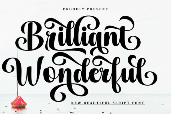 Brilliant Wonderful: A Font for Elegant Editorial Design