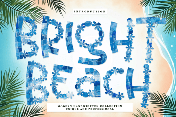 Bring Charm to Your Creations with Bright Beach Font
