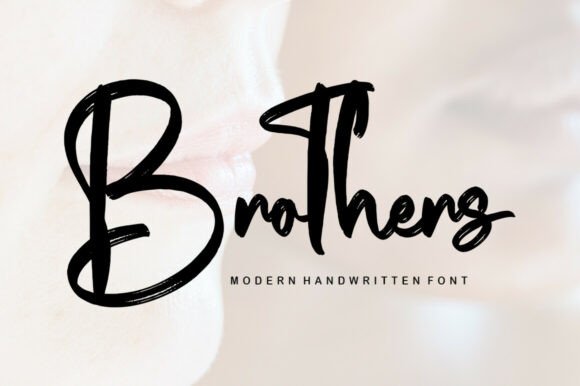Brothers: A Friendly Handwritten Font for Your Brand