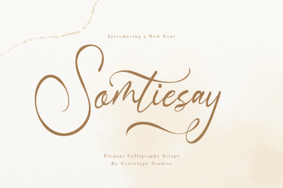 Discover Somtiesay: A Font of Timeless Elegance