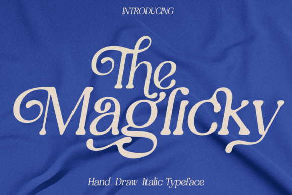 Discover The Maglicky: A Soulful Script Font for Crafters