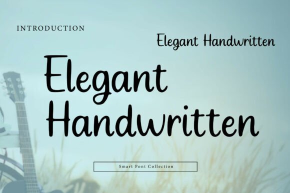 Elegant Handwritten: A Premium Font for Modern Creatives