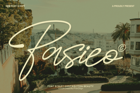 Elevate Your Editorial Design with Pasieo Font