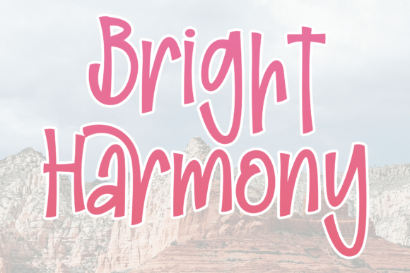 Enhance Your Brand with Bright Harmony Font