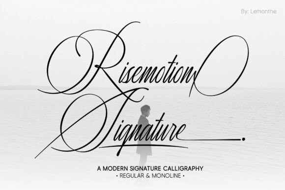 Enhance Your Brand with Risemotion Signature Font
