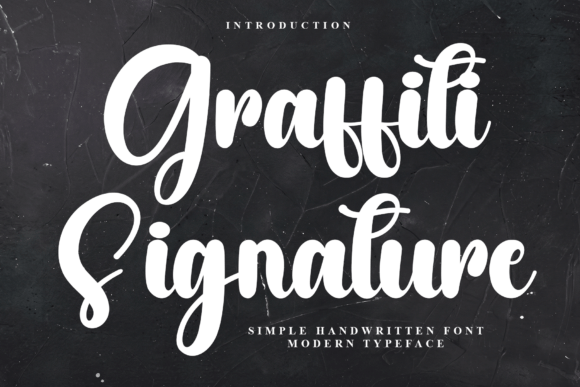 Enhance Your Campaigns with Graffiti Signature Font