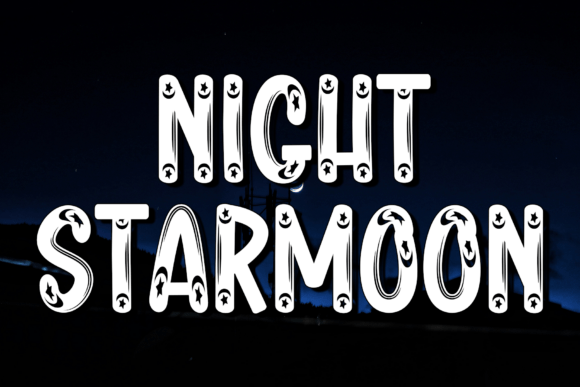 Enhance Your Editorial Design with Night Starmoon Font