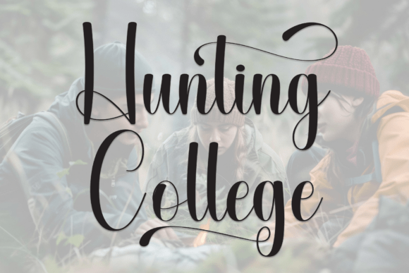 Enhance Your Web Design with Hunting College Font