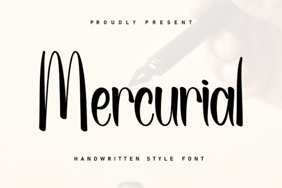 Mercurial: A Handwritten Font for Charming Branding