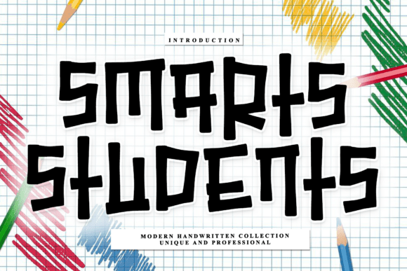 Smarts Students: A Handwritten Font for Eye-Catching Campaigns