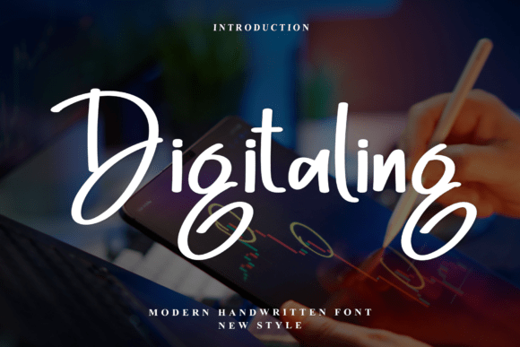 Transform Your Brand with Digitaling: A Modern Script Font
