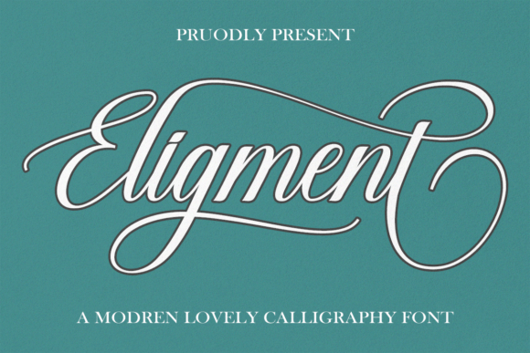 Transform Your Brand with Eligment: A Premium Script Font