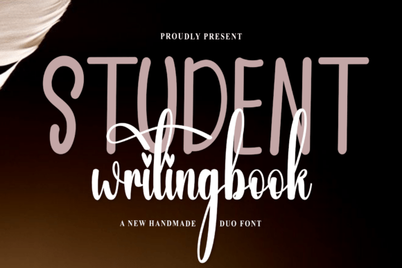 Transform Your Brand with Student Writingbook Font